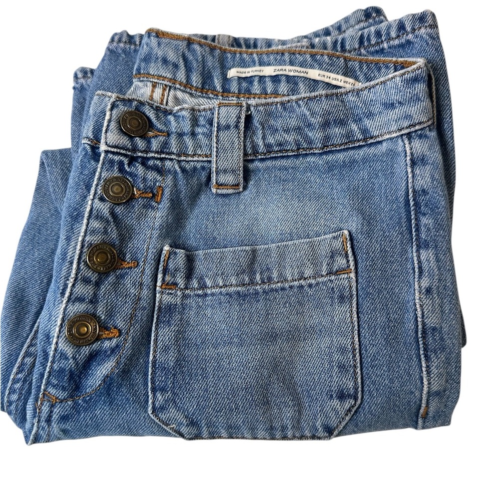 Zara Light Blue Denim Jeans